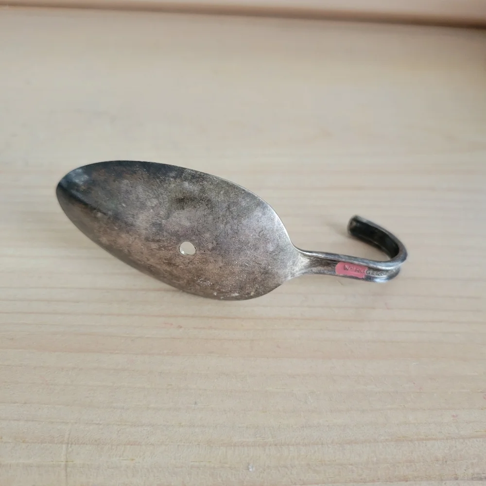 Vintage Silverplate Spoon Hook